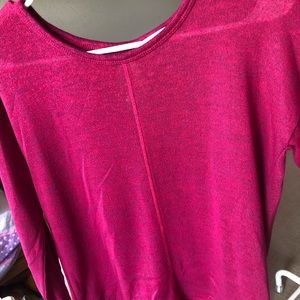 Pink Long Sleeve Sweater